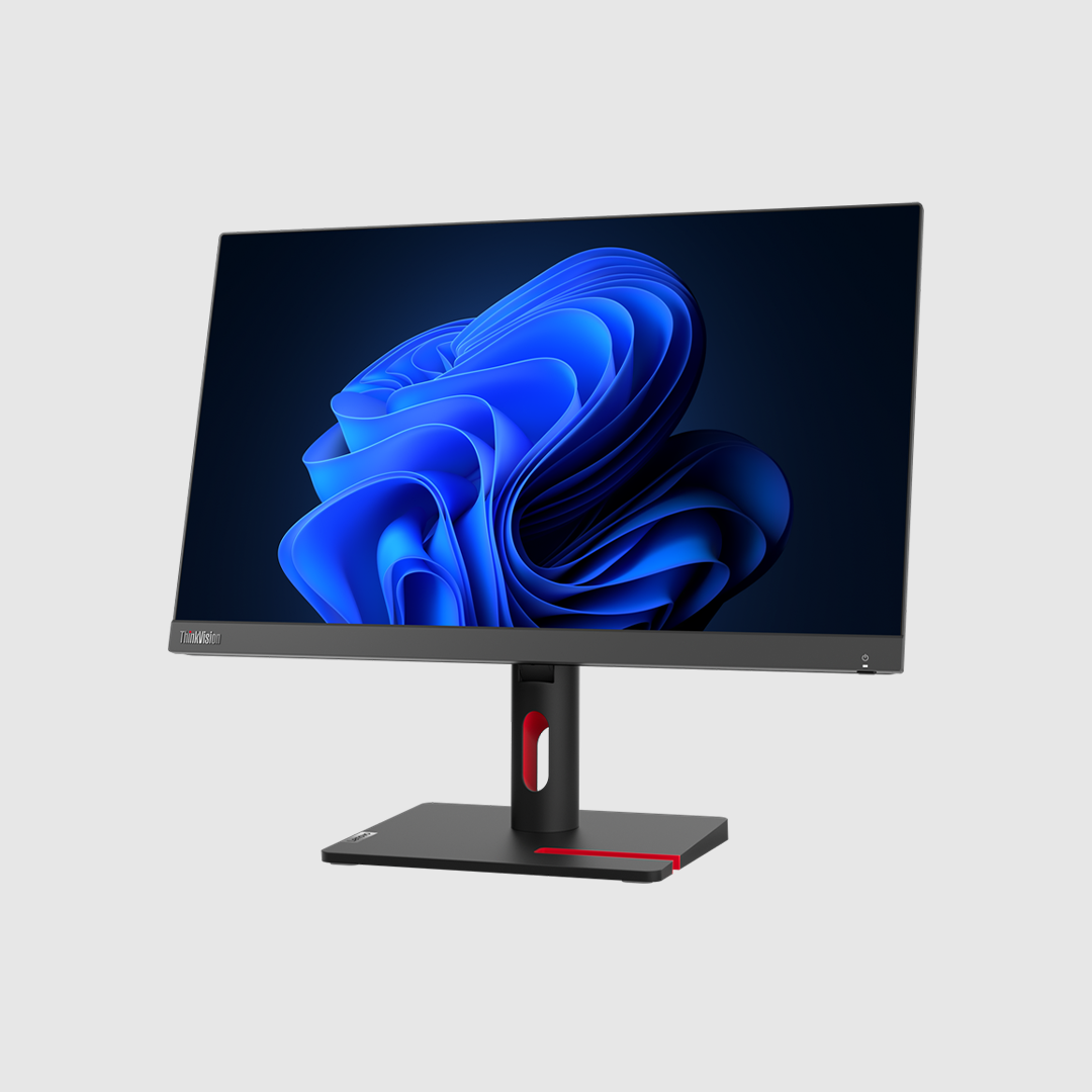 Lenovo ThinkVision 21.5" Full HD Monitor (S22i-30) FREE Wired Keyboard + Mouse + Mousepad | 3-Year Warranty, VGA Input