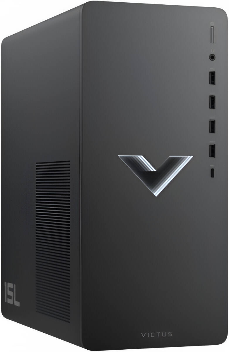 HP Victus 15L TG02-2002SA Gaming Desktop Computer, Intel Core i7-14700F, 16GB (2x8) RAM, 512GB SSD, GeForce RTX 4060 GDDR6 8GB GPU, Windows 11 Home, Mica Silver Metal | A31BCEA