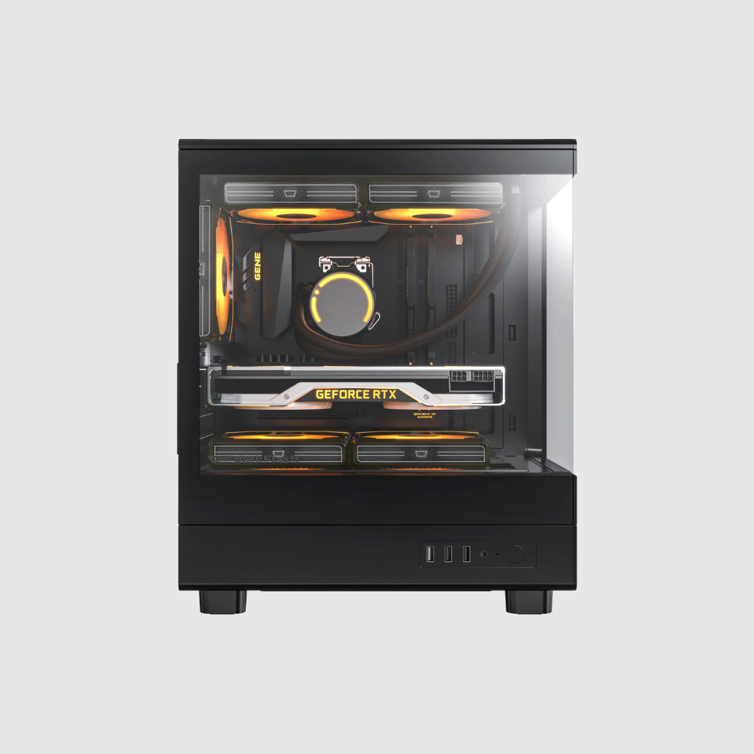 FIRST WAVE Nova Workstation Desktop PC - 13th Gen Intel Core i7, 24GB DDR5 RAM - 1TB Nvme SSD+1TB HDD, 8GB Graphics, Windows 11Pro (Upgrade) 1+1 Year Warranty | AI & 3DS Max & AutoCAD