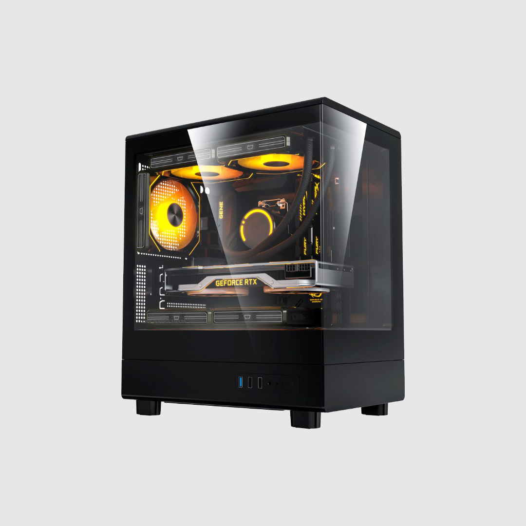 FIRST WAVE Nova Workstation Desktop PC - 13th Gen Intel Core i7, 24GB DDR5 RAM - 1TB Nvme SSD+1TB HDD, 8GB Graphics, Windows 11Pro (Upgrade) 1+1 Year Warranty | AI & 3DS Max & AutoCAD