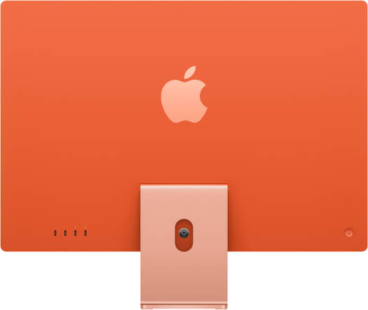 Apple iMac (2024) AIO Desktop Computer, 24" 4.5K Retina Standard Display, Apple M4 Chip with 8-Core CPU, 8-Core GPU, 16-Core Neural Engine, 16GB RAM, 1TB SSD, English Keyboard, Orange | Z1E8000E7