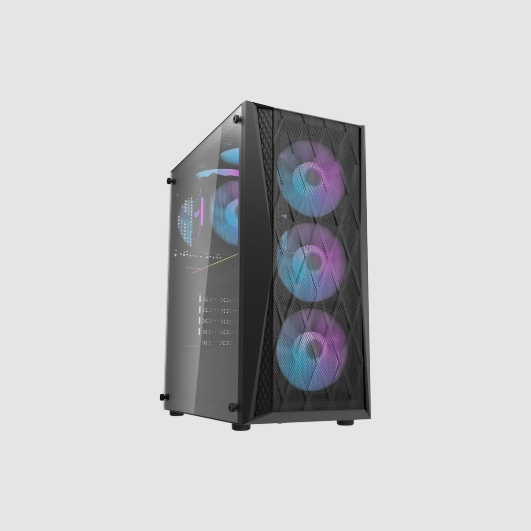 FIRST WAVE BUDGET Gaming PC Elite E650-13th Gen Intel Core i5, 24GB RAM - 1TB Nvme SSD+1TB HDD, 4GB Graphics, Windows 11Pro (Upgrade) 1+1 Year Warranty
