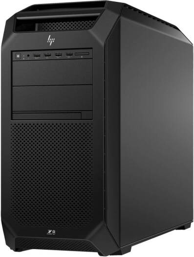 HP Z8 G5 Workstation Desktop Computer, 2x Intel Xeon Gold 6430, 128GB RAM, 2TB SSD, PNY NVIDIA RTX A6000 48GB Graphics, USB Keyboard & Mouse, 1450W PSU, Windows 11 Pro, Black | Z8-G5