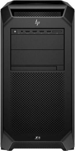 HP Z8 G5 Workstation Desktop Computer, 2x Intel Xeon Gold 6430, 128GB RAM, 3x Crucial 4TB SSD, NVIDIA RTX A4500 20GB Graphics Card, USB 320 Keyboard & 320M Mouse, Windows 11 Pro, Black | Z8-G5