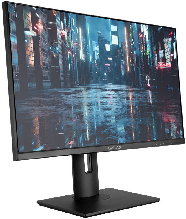 GALAX PRISMA-01 24″ FHD VA Monitor – 1920×1080, 75Hz Refresh, USB-C with 65W Power Delivery, G-SYNC Compatible, Eye-Care Flicker-Free