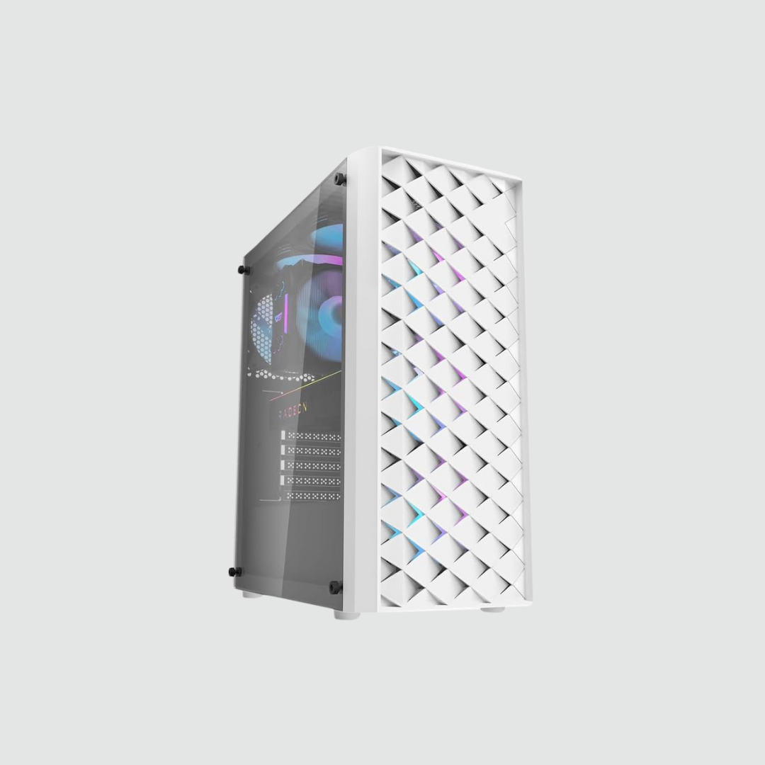 FIRST WAVE BUDGET Gaming PC Phantom P750-13th Gen Intel Core i5, 24GB RAM - 512GB Nvme, 1TB HDD, 4GB Graphics, Windows 11Pro (Upgrade) 1+1 Year Warranty