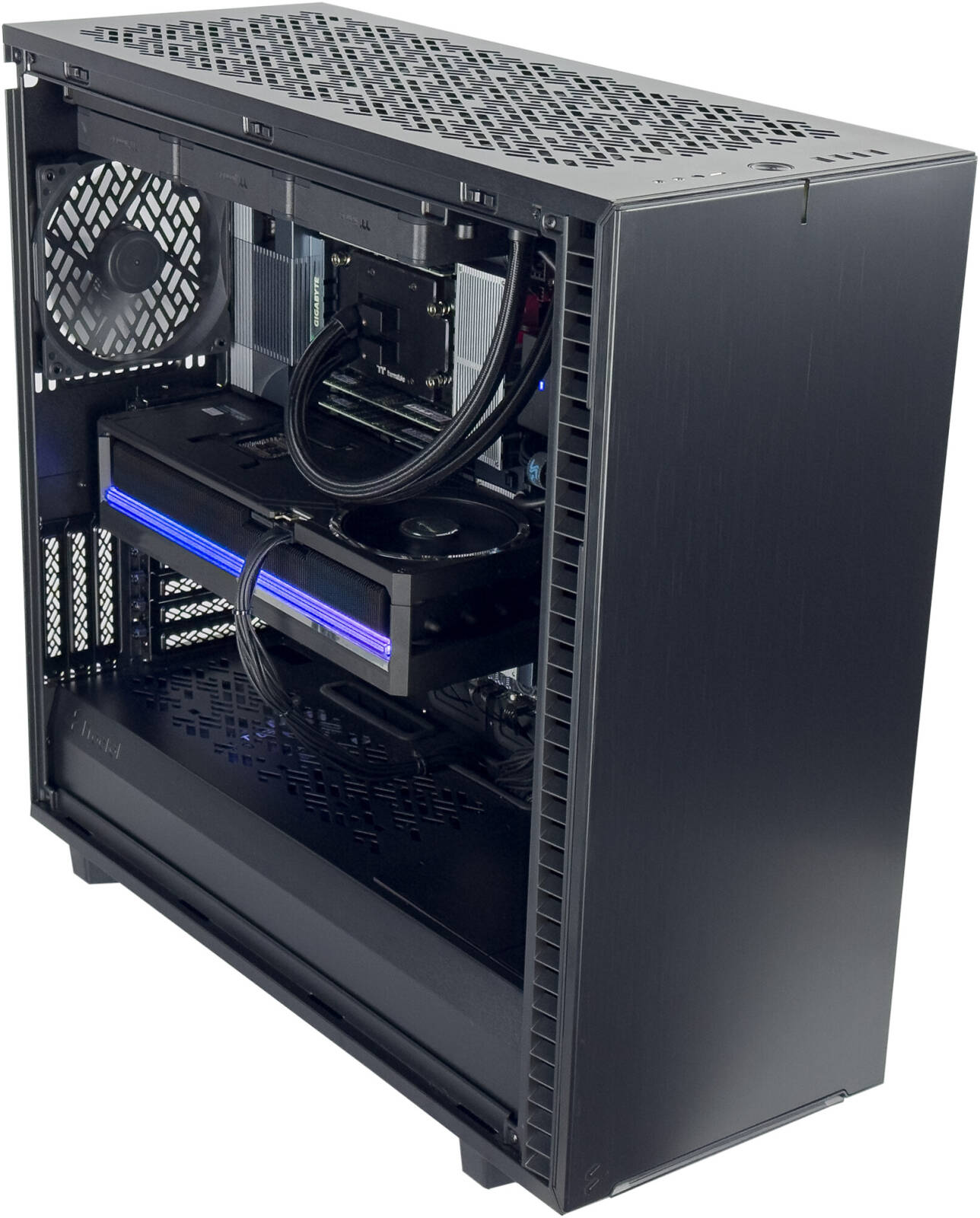 HPC T 7980X Workstation - AMD Ryzen Threadripper 7980X 64 Cores 128 Threads, 2x NVIDIA RTX A6000 48GB, 384GB DDR5 RAM 5600MHz, 2TB SSD Gen 4, 1300W 80 PLUS Platinum PSU, 360mm Liquid Cooling
