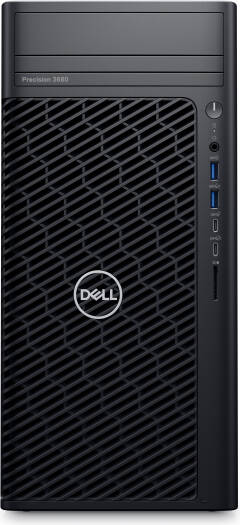 Dell Precision 3680 Tower Workstation, Intel Core i9-14900, 64GB RAM, 1TB SSD, RTX A2000 ADA 16GB GPU, Intel Ethernet Connection I219-LM, MS116 Mouse & KB216 Keyboard, Ubuntu, Black | Precision-3680
