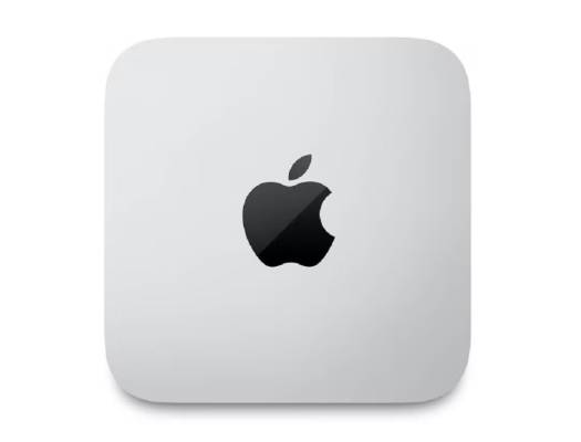 Apple Mac Studio, M1 Max Chip, 10 Core CPU, 24 Core GPU, 32GB Memory, 512GB SSD, Wi-Fi 6, Gigabit Ethernet Port, macOS, Silver | MJMV3