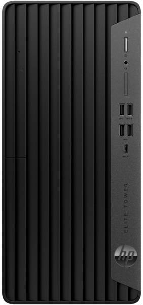 HP Elite Tower 800 G9 Desktop Computer, Intel Core i7-12700 Processor, 8GB DDR5 RAM, 512GB SSD Storage, Intel UHD Graphics 770, HP 125 Wired English Keyboard & Mouse, FreeDOS, Black | A28HKPA
