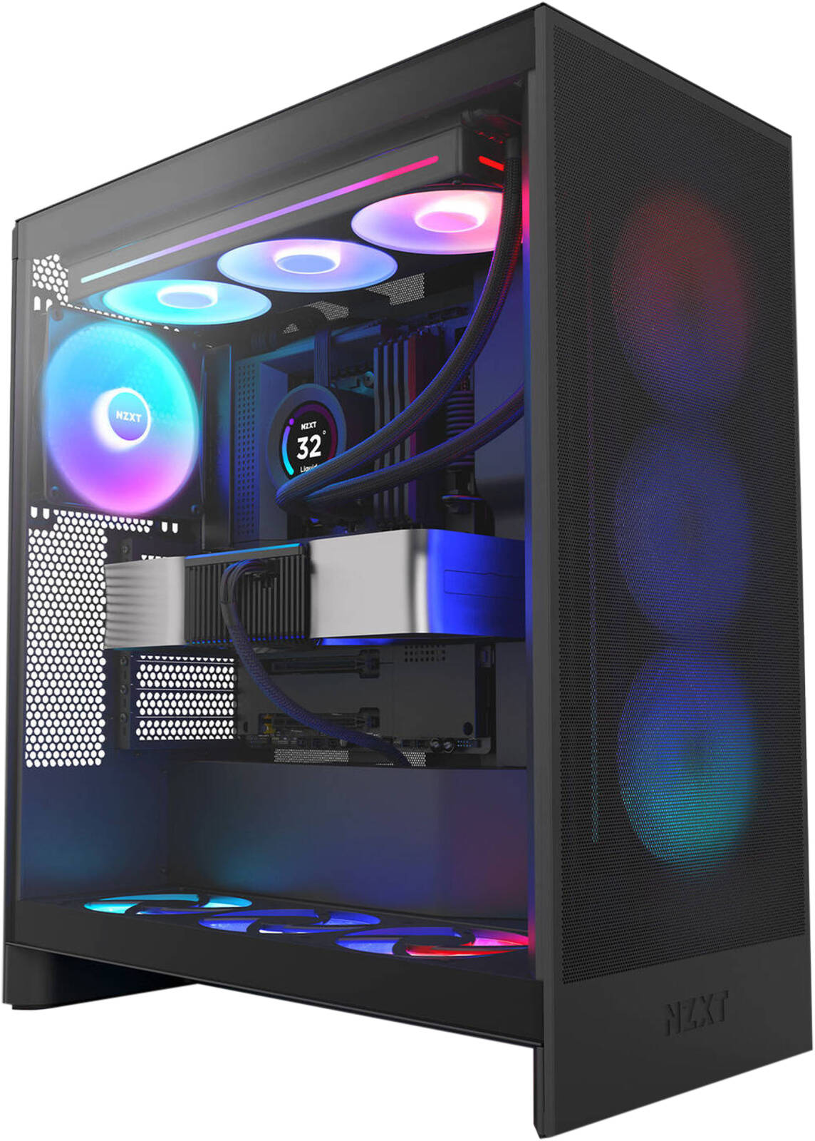 Revolution G7 Gaming PC - Intel Core i7-12700K 12 Cores 20 Threads, NVIDIA RTX 3080 12GB, 32GB DDR5 RAM 6400MHz, 1TB SSD Gen 4, 850W Platinum PSU, Wi-Fi + BT