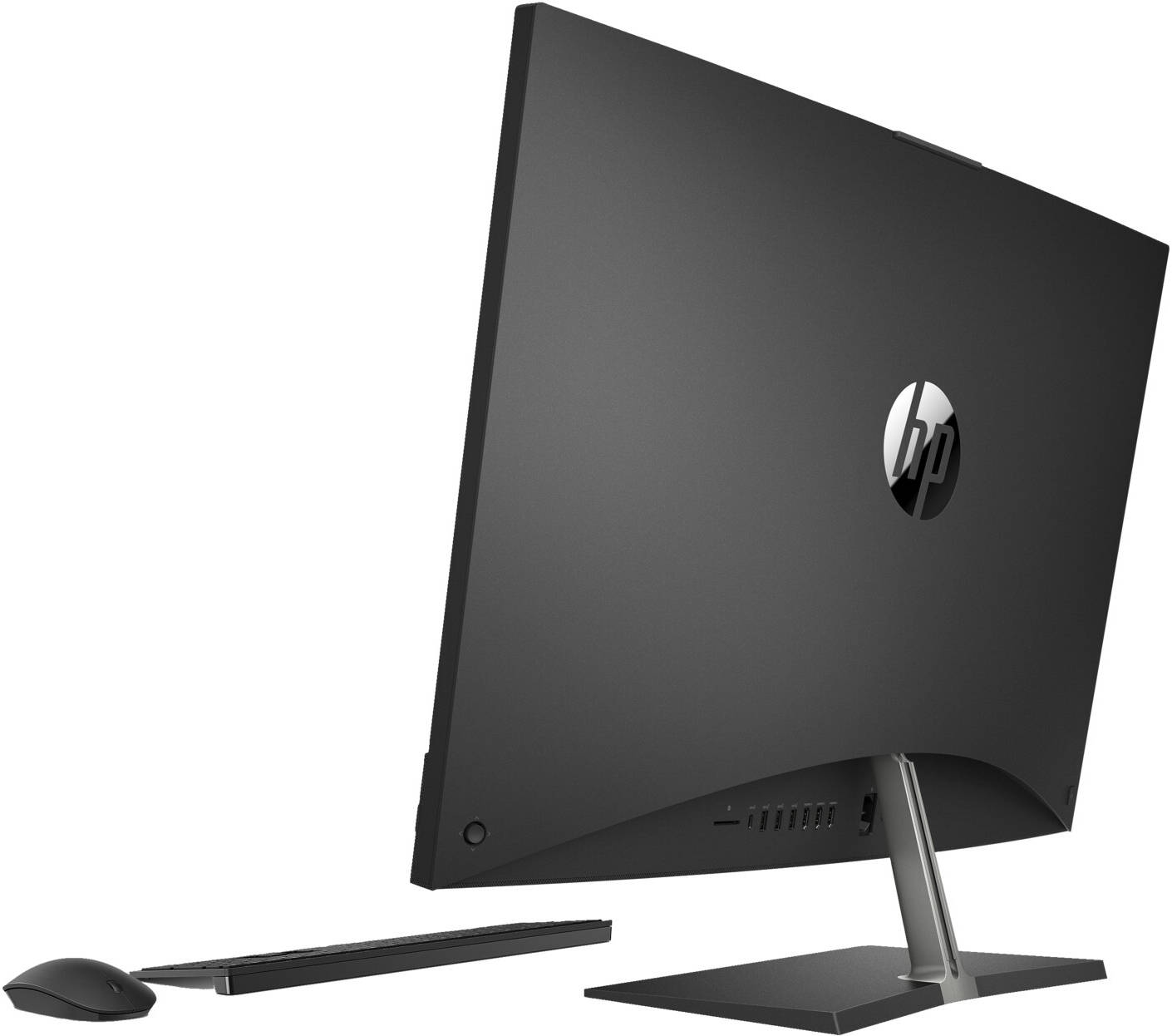 HP Pavilion 32-b1000 AIO Desktop PC, 31.5" QHD IPS Display, Intel Core i7-13700T 16-Core CPU, 16GB RAM, 1TB SSD, GeForce RTX 3050 4GB, HP 710 Black Wireless KB & Mouse, Windows 11, Black | 7D2P8AV-1