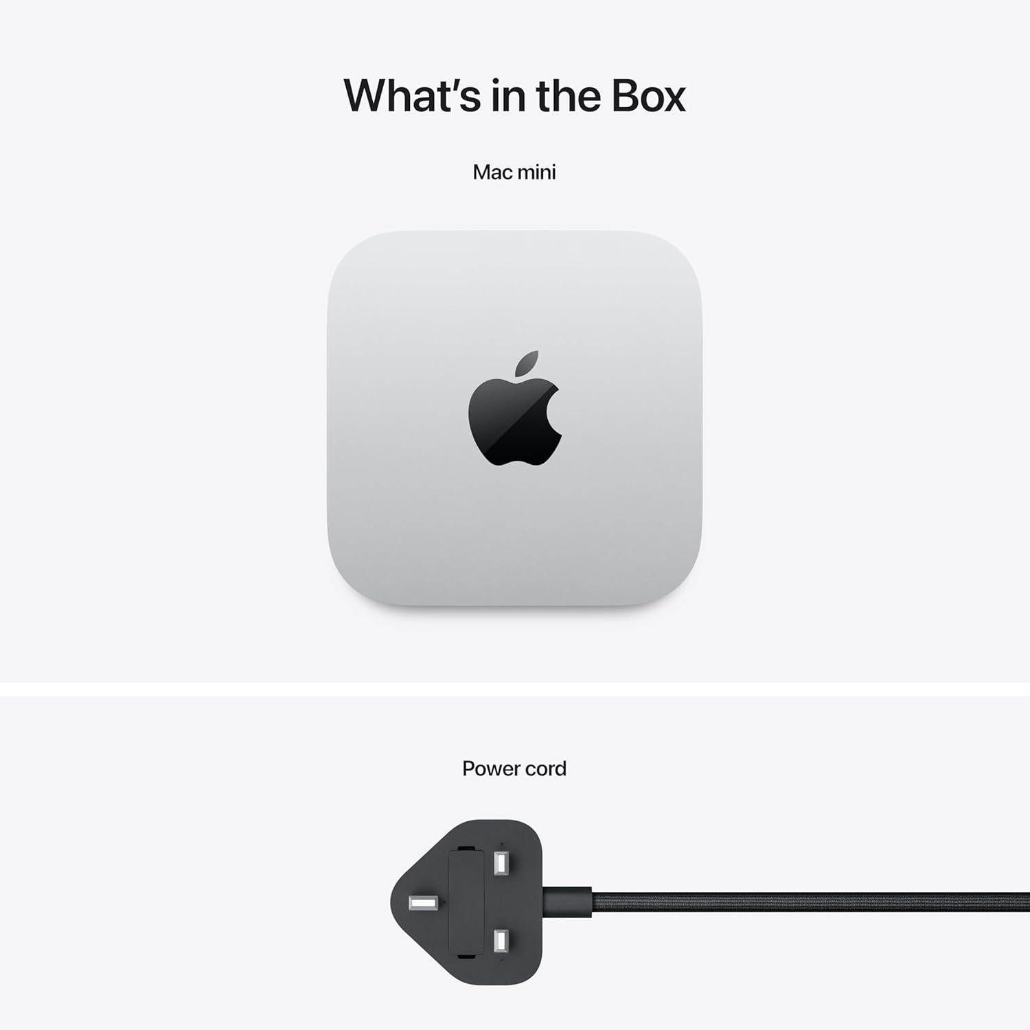 Apple Mac Mini Desktop Computer, Apple M4 Chip with 10-core CPU, 10-core GPU, 16-core Neural Engine, 16GB RAM, 1TB SSD, 3x Thunderbolt 4 Ports, HDMI Port, 2x USB-C Ports, Silver | Z1CF000WM