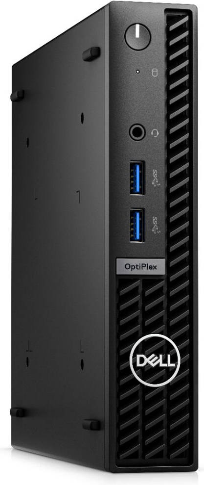 Dell OptiPlex 7010 Micro Form Factor Desktop Computer Intel Core i3 (13th Gen) 8GB DDR4 RAM 256GB M.2 PCIe SSD Integrated Intel UHD 770 Graphics Windows 11 Pro, Black