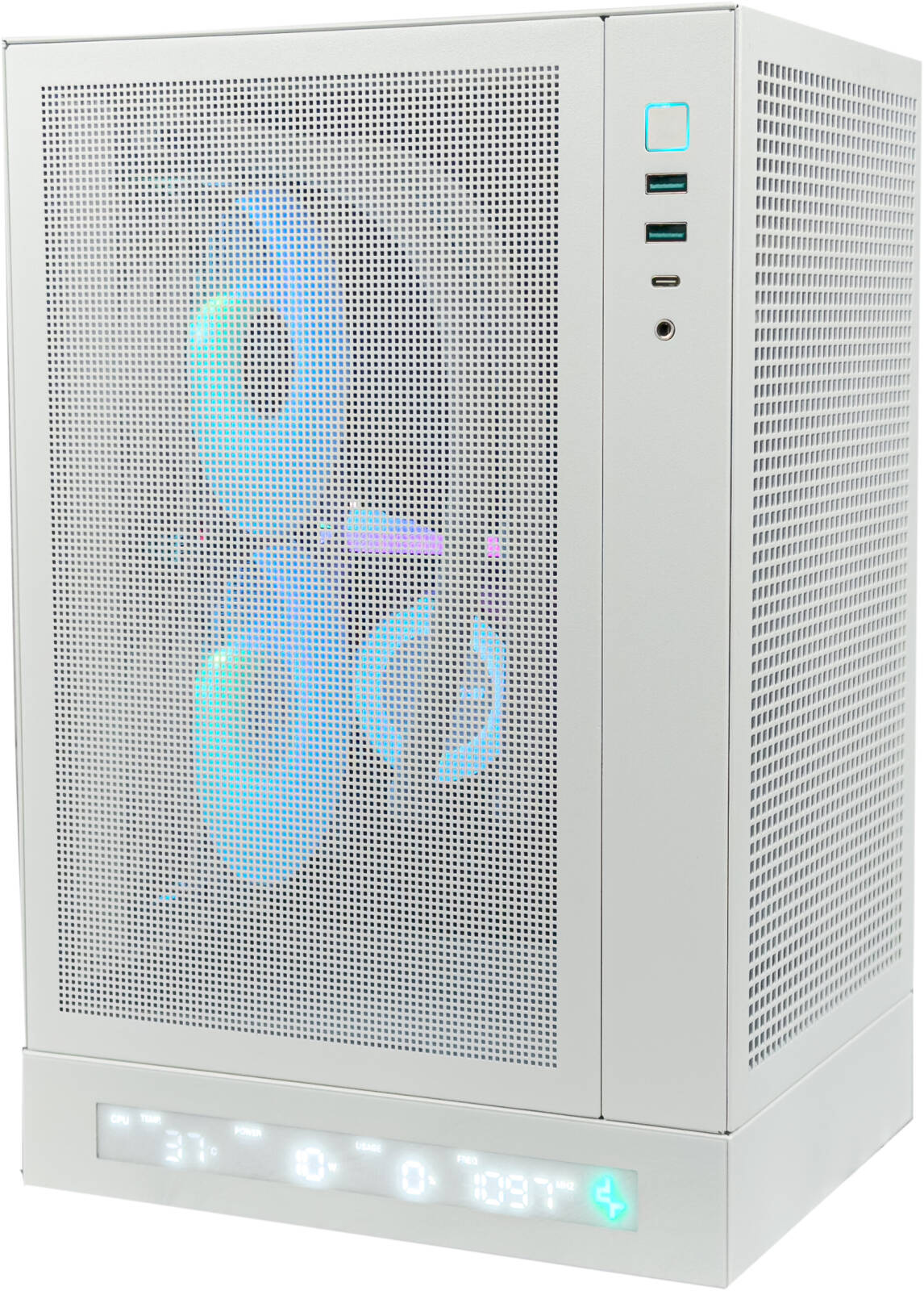 BlazeBox Gaming PC - AMD Ryzen 7 8700F 8 Cores 16 Threads, NVIDIA RTX 4070 12GB, 32GB DDR5 RAM 6000MHz, 1TB SSD Gen 4, 850W 80 PLUS Gold PSU, 240mm Liquid Cooler