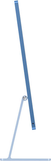 Apple iMac (2024) AIO Desktop Computer, 24" 4.5K Retina Standard Display, Apple M4 Chip with 10-Core CPU, 10-Core GPU, 16-Core Neural Engine, 24GB RAM, 1TB SSD, English Keyboard, Blue | Z1EQ000MR
