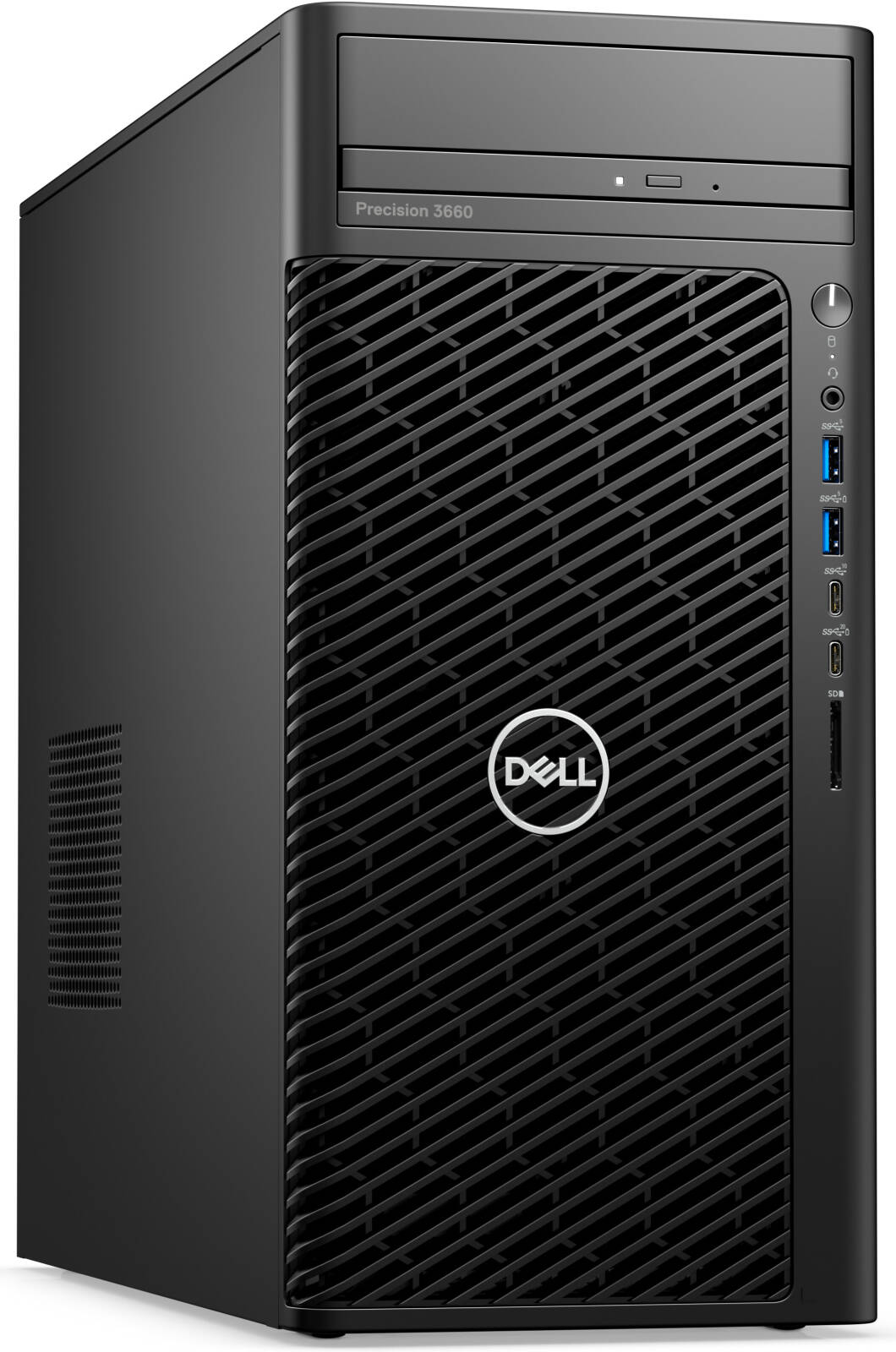 Dell Precision T3660 Tower Workstation PC, Intel Core i7-12700K Processor, 16GB DDR5 RAM, 256 GB M.2 SSD, Intel UHD Graphics, Optical Mouse & MS116 K/B, Win10 Pro, Black | T3660