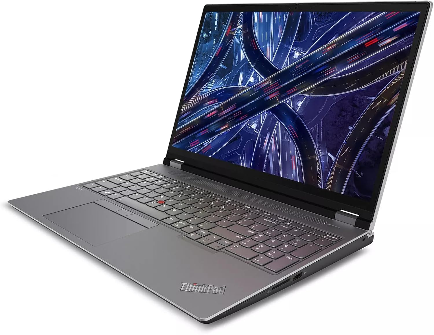 Lenovo ThinkPad P16 Gen2 Intel Core i9-13980HX, 32GB DDR5, 2TB SSD, NVIDIA RTX 4090 16GB Graphics, 16 WQUXGA OLED 400nits Touch, KYB BL Arabic/English w/NumPad, Fingerprint Reader, Win11 Pro 64, 3Yr
