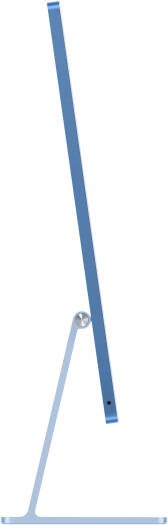 Apple iMac (2024) AIO Desktop Computer, 24" 4.5K Retina Nano-Textured Display, Apple M4 Chip with 10-Core CPU, 10-Core GPU, 16-Core Neural Engine, 24GB RAM, 2TB SSD, English K/B, Blue | Z1EQ000MN