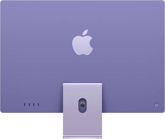Apple iMac (2024) AIO Desktop Computer, 24" 4.5K Retina Standard Display, Apple M4 Chip with 8-Core CPU, 8-Core GPU, 16-Core Neural Engine, 16GB RAM, 1TB SSD, English Keyboard, Purple | Z1E7000EP