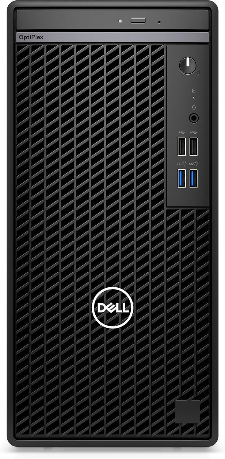Dell OptiPlex 7020 Small Form Factor Desktop Computer, Intel Core i5 14500, 8GB RAM, 512GB SSD, Intel UHD Graphics 770, English - Arabic Wired Keyboard, FreeDOS, Black | OptiPlex7020-SFF