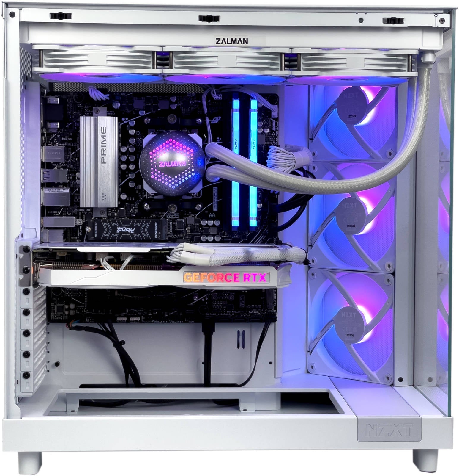 Best Budget Gaming PC - AMD Ryzen 5 7600X 6 Cores 12 Threads, NVIDIA RTX 4070 12GB, 32GB DDR5 RAM 6000MHz, 2TB SSD Gen 4, 750W 80 PLUS PSU, Wi-Fi + BT