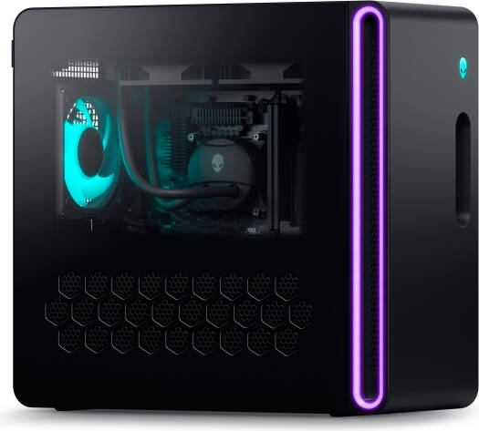 DELL Alienware Aurora R16 Gaming Desktop, Intel Core i7-14700KF, 32GB RAM, 2TB SSD, NVIDIA RTX 4080 16GB, 240mm Liquid Cooled, KB216 ENG-ARB K/B & MS116 Mouse, Win11Pro, Black | AUR16-ALNW-CTO3-WHT