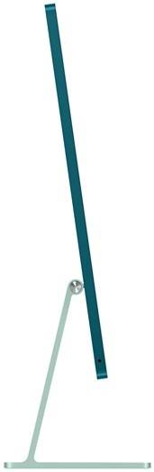 Apple iMac 2021 AIO Desktop Computer, 24" 4.5K Retina Display, Apple M1, 8-Core CPU, 7-Core GPU, 8GB RAM, 256GB SSD, 2x TB Ports, English Magic Keyboard & Mouse, Green | MJV83 ZS/A