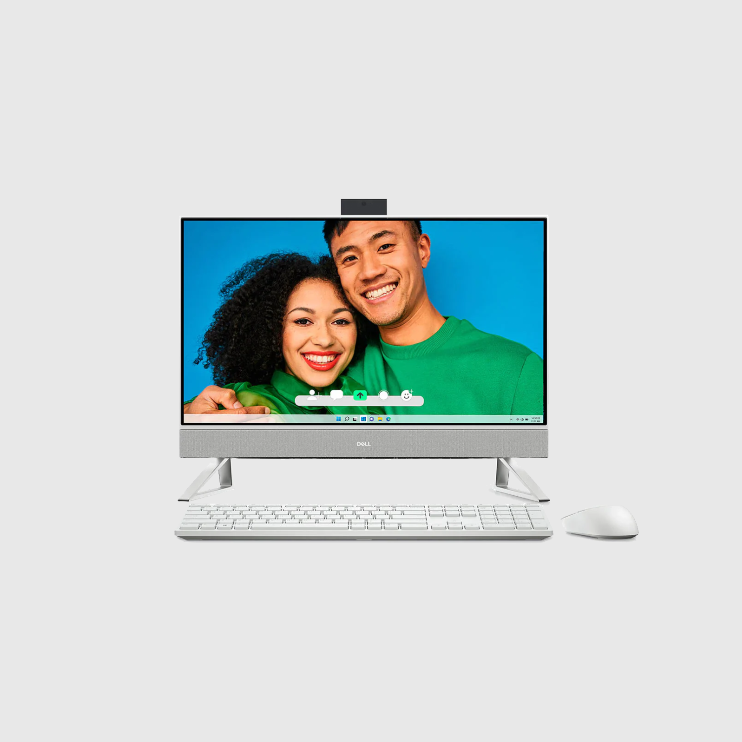 Dell Inspiron 7720 AIO, 27-Inch Display, Core i7-1355U, 16GB RAM, 1TB SSD, Nvidia GeForce MX550 2GB, Windows 11 Home - White