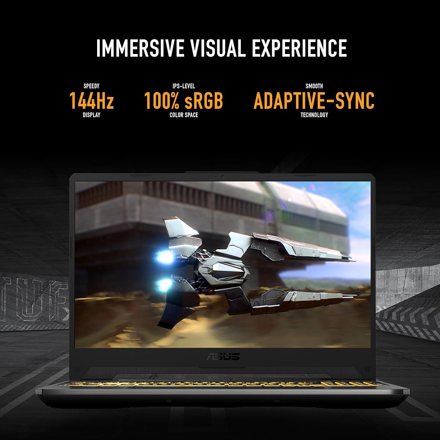 ASUS TUF A15 FA506NC-HN002W | AMD Ryzen 5 7535HS | 8GB DDR5 RAM | 512GB SSD | NVIDIA RTX 3050 4GB | 15.6'' FHD 144Hz | Windows 11 Home
