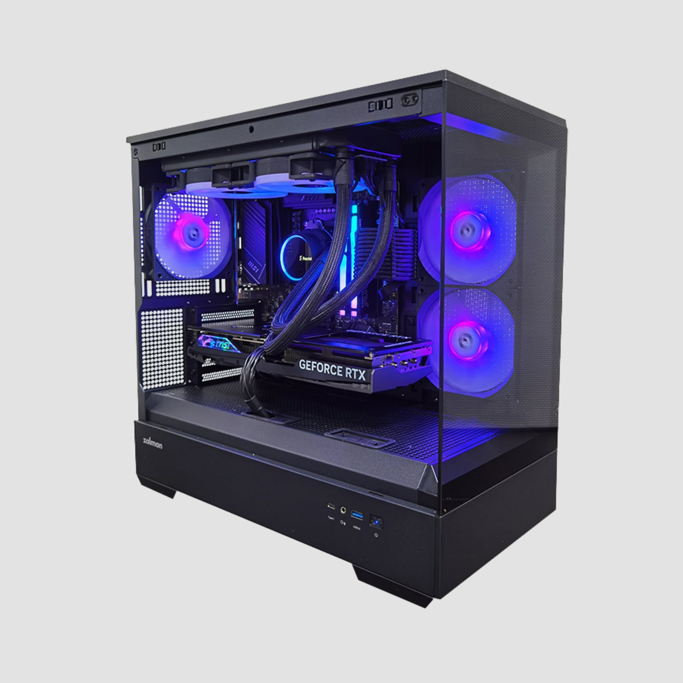 Kamikaze Gaming PC - AMD Ryzen 9700X, RX 9070 XT, 32GB ddr5 ram, 1TB NVME, 850W 80 Plus PSU, win 11 pro