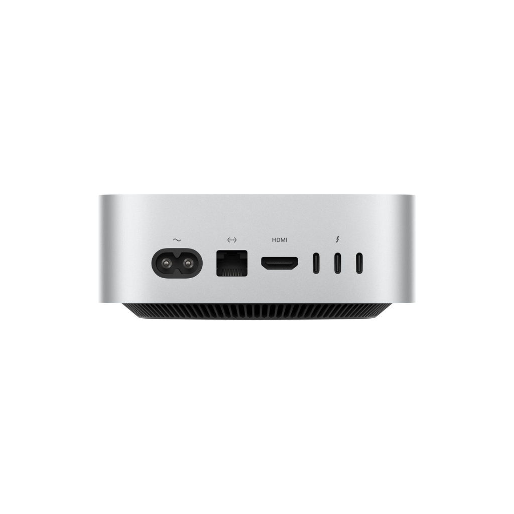 Apple Mac Mini Desktop Computer, Apple M4 Pro Chip with 14-core CPU, 20-core GPU, 16-core Neural Engine, 64GB RAM, 1TB SSD, 3x Thunderbolt 4 Ports, HDMI Port, 2x USB-C Ports, Silver | Z1JV00236