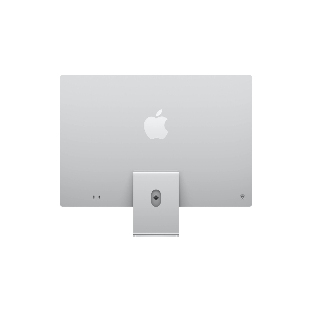 Apple iMac (2024) AIO Desktop Computer, 24" 4.5K Retina Standard Display, Apple M4 Chip with 8-Core CPU, 8-Core GPU, 16-Core Neural Engine, 16GB RAM, 512GB SSD, English Keyboard, Silver | Z1E2000KF