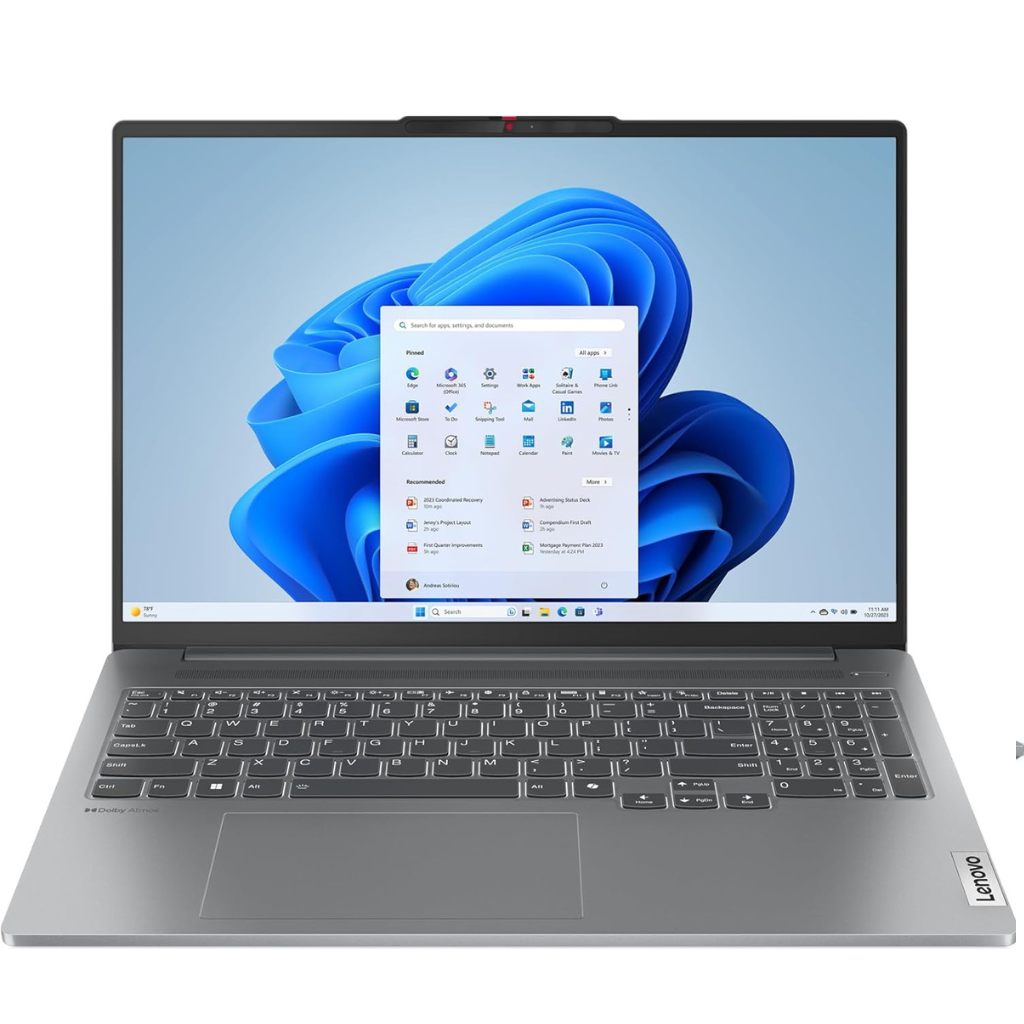 Lenovo IdeaPad IP5 Pro 16" Laptop AMD Ryzen 7 7845HS, 16GB RAM, 1TB SSD, 2K Display, NVIDIA RTX 4060 6GB, Windows 11