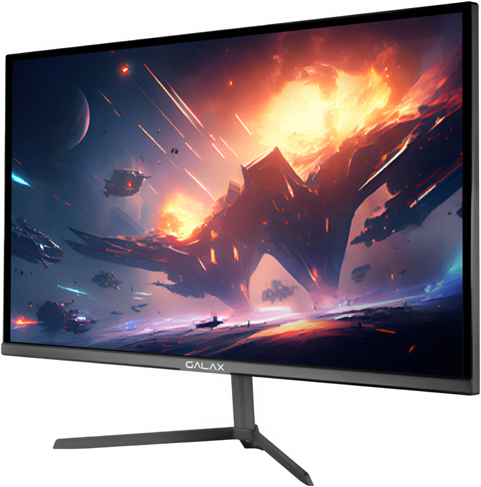 GALAX VIVANCE-24F 24″ Gaming Monitor – 1920×1080 FHD, Fast IPS Panel, Up to 144 Hz (165 Hz variant), 1 ms (MPRT) Response Time, G-SYNC Compatible, Borderless Design