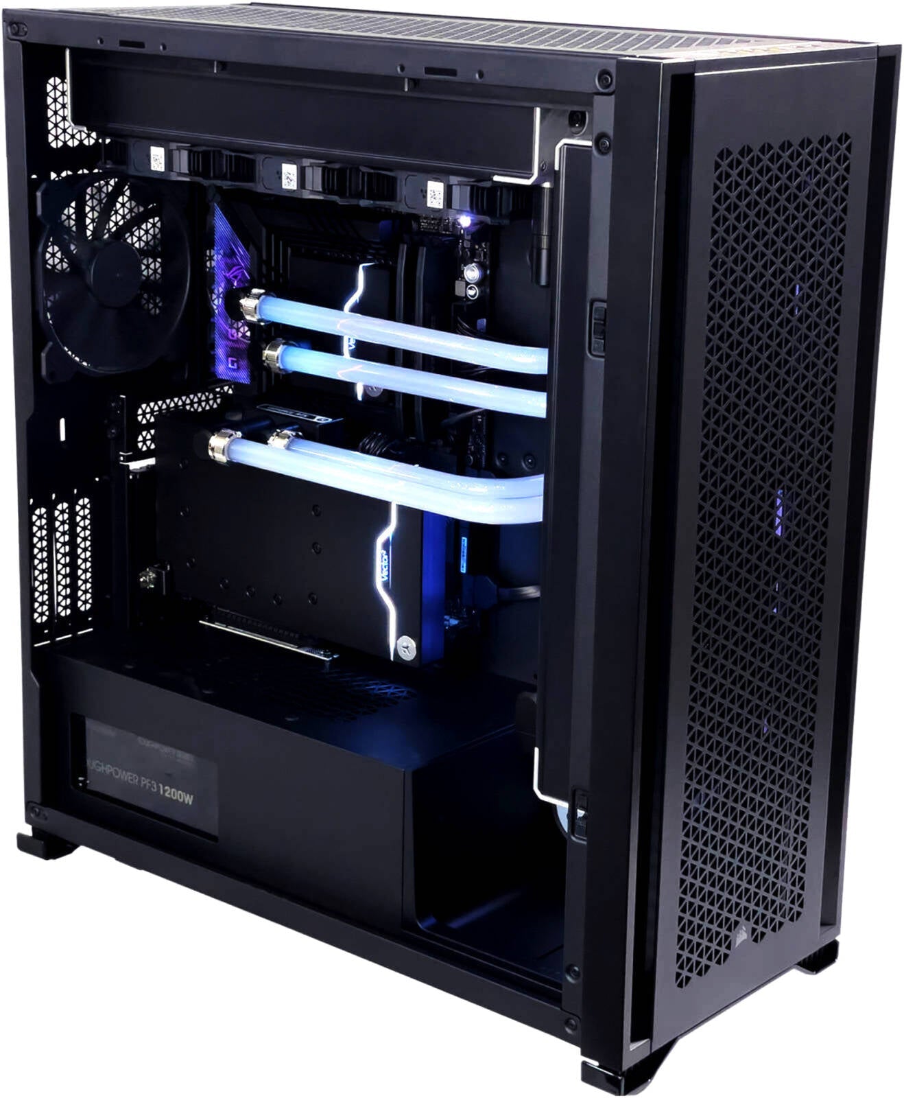 T7 PRO HPC - AMD Ryzen Threadripper PRO 7995WX 96 Cores 192 Threads, 2x NVIDIA A100 Tensor Core 80GB, 256GB DDR5 ECC RAM 4800MHz, 4TB SSD Gen 5, 1500W 80 PLUS Platinum PSU, Custom water cooling