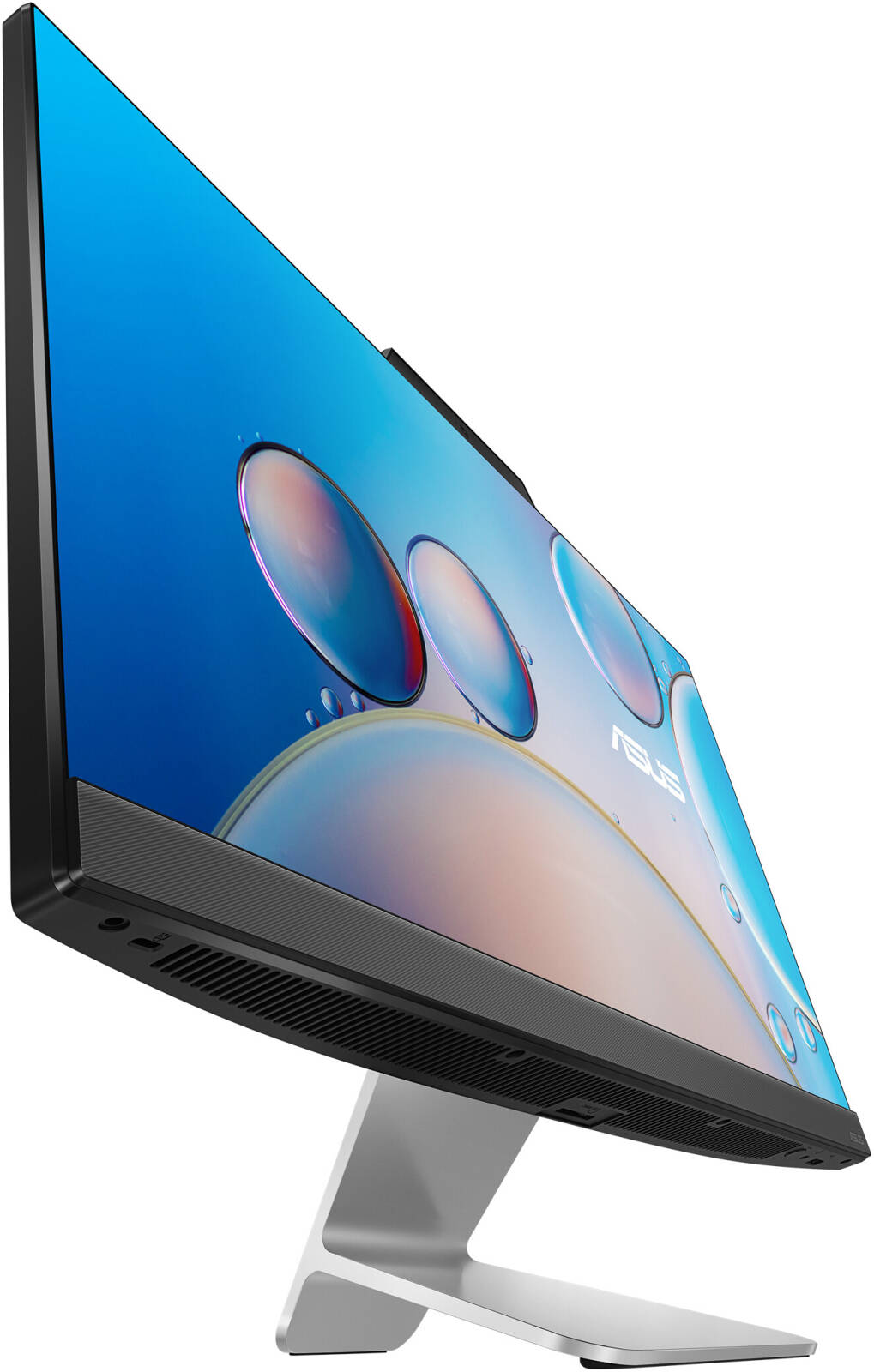 ASUS A3402 All in One Desktop Computer, 23.8" FHD LCD Display, Intel Core 5 120U, 8GB RAM, 512GB SSD, Intel Graphics, ENG-ARB k/b & Mouse, Free DOS, White | 90PT03T2-M002Z0