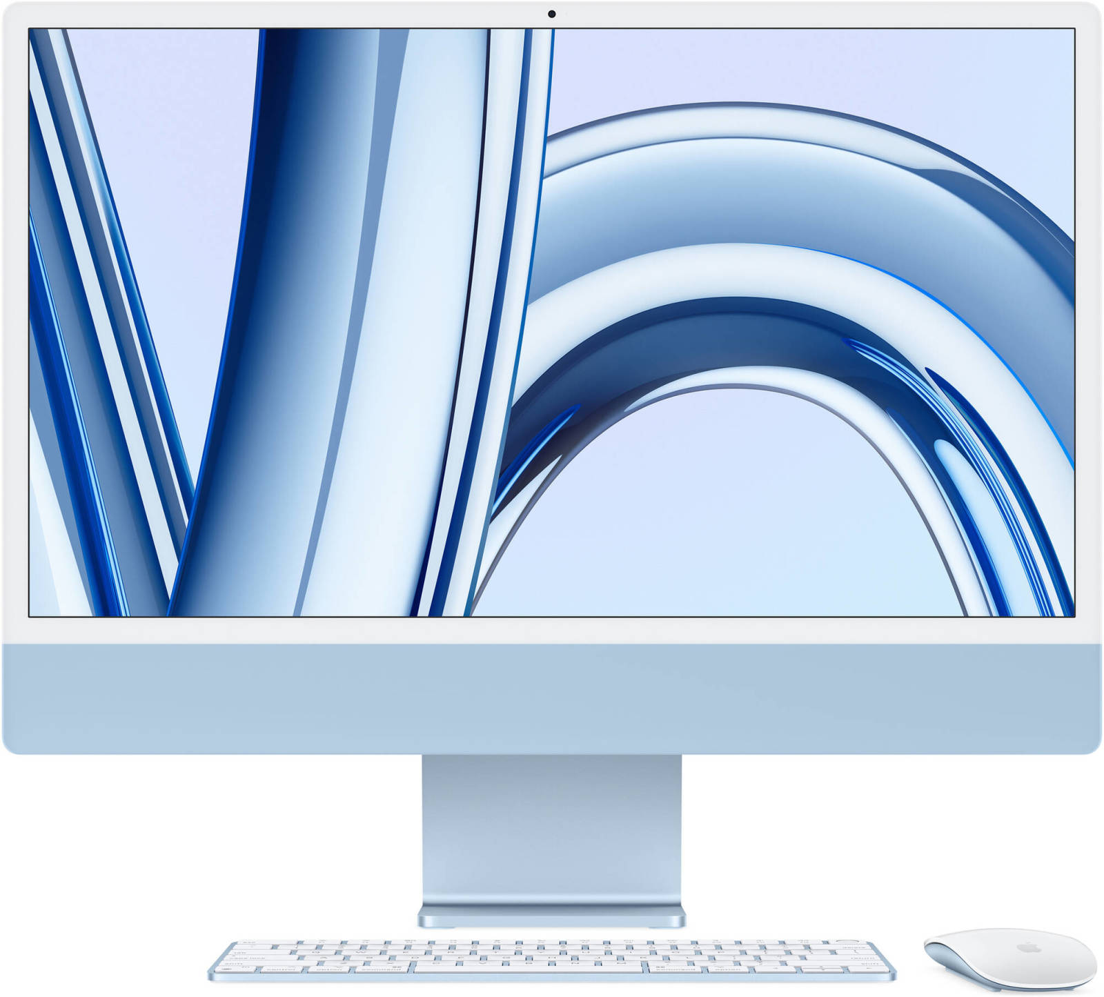Apple 24" iMac AIO Desktop Computer with M3 Chip, 4.5K Retina Display, 8-Core CPU and 10-Core GPU, 16GB RAM, 512GB SSD, Magic English K/B, Numeric Keypad & Magic Mouse, macOS, Orange | Z19R001DF