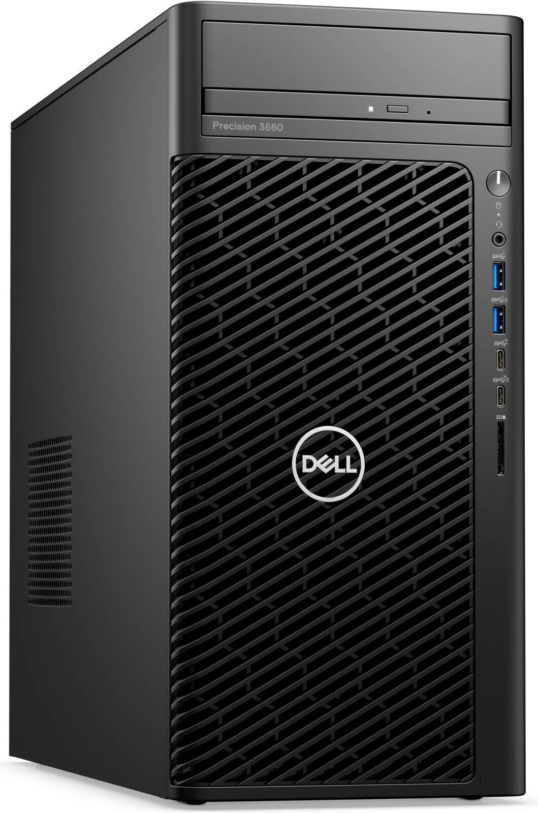 Dell Precision Tower 3660 Workstation Desktop Computer, Intel Core i7-13700K vPro, 128GB RAM, 1TB SSD + 2TB HDD, NVIDIA T1000 8GB Graphics, Win11 Pro, Black | PRE-3660