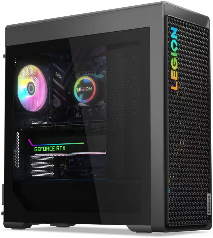 Lenovo Legion T7 34IRZ8 Gaming Desktop PC, Intel Core i9-13900KF, 32GB (2x 16GB) DDR5 RAM, 1TB SSD, GeForce RTX 4080 16GB GDDR6X, USB Calliope ENG-ARB K/B & Mouse, Win 11, Storm Grey | 90V70085EV
