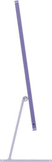Apple iMac (2024) AIO Desktop Computer, 24" 4.5K Retina Standard Display, Apple M4 Chip with 8-Core CPU, 8-Core GPU, 16-Core Neural Engine, 16GB RAM, 1TB SSD, English Keyboard, Purple | Z1E7000EP