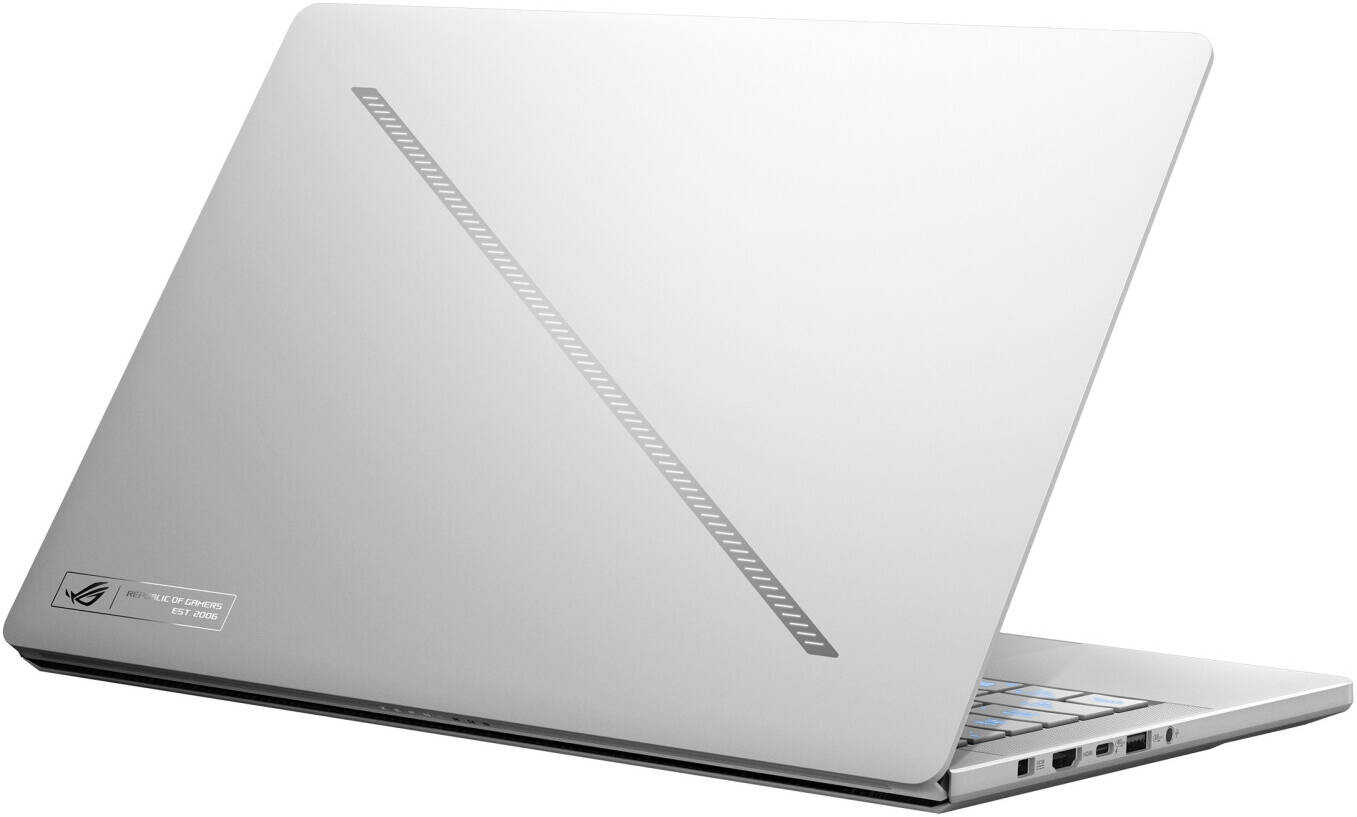 ASUS ROG Zephyrus G14 GA403UM Gaming Laptop, 14" 3K OLED 120Hz Display, AMD Ryzen 9 270, 16GB RAM, 1TB SSD, GeForce RTX 5060 8GB GPU, English KB, Win 11, Platinum White