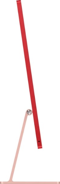 Apple iMac 2021 24'' 4.5K Retina Display PC, 4480x2520 Resolution, M1 Chip with 8 Core CPU and 7 Core GPU, 8GB Unified Memory, 256GB SSD, UK English, Keyboard and Mouse, Pink | MJVA3B/A