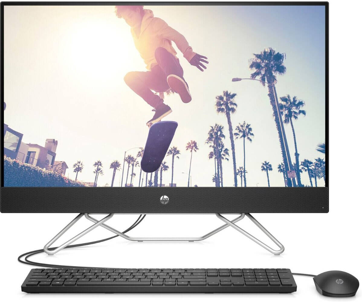 HP 27-CB1158NH All-in-One Desktop Computer, 27" Touch Screen FHD Display, Intel Core i7-1255U, 8GB RAM, 512 GB SSD, Intel Iris Xe Graphics, English Keyboard & Mouse, FreeDos, Black | 79Q97EA#BH5