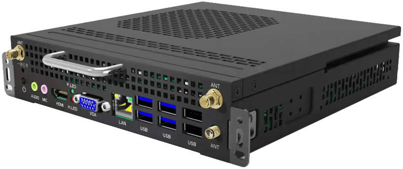 TREND Operating System Windows Module, 11th Gen, Intel Core i7 Processor, 16GB RAM, 512GB SSD, Pre-installed Windows 10/11, Supports 8K DisplayPort and 5K HDMI Outputs, Black | TR-OSW11