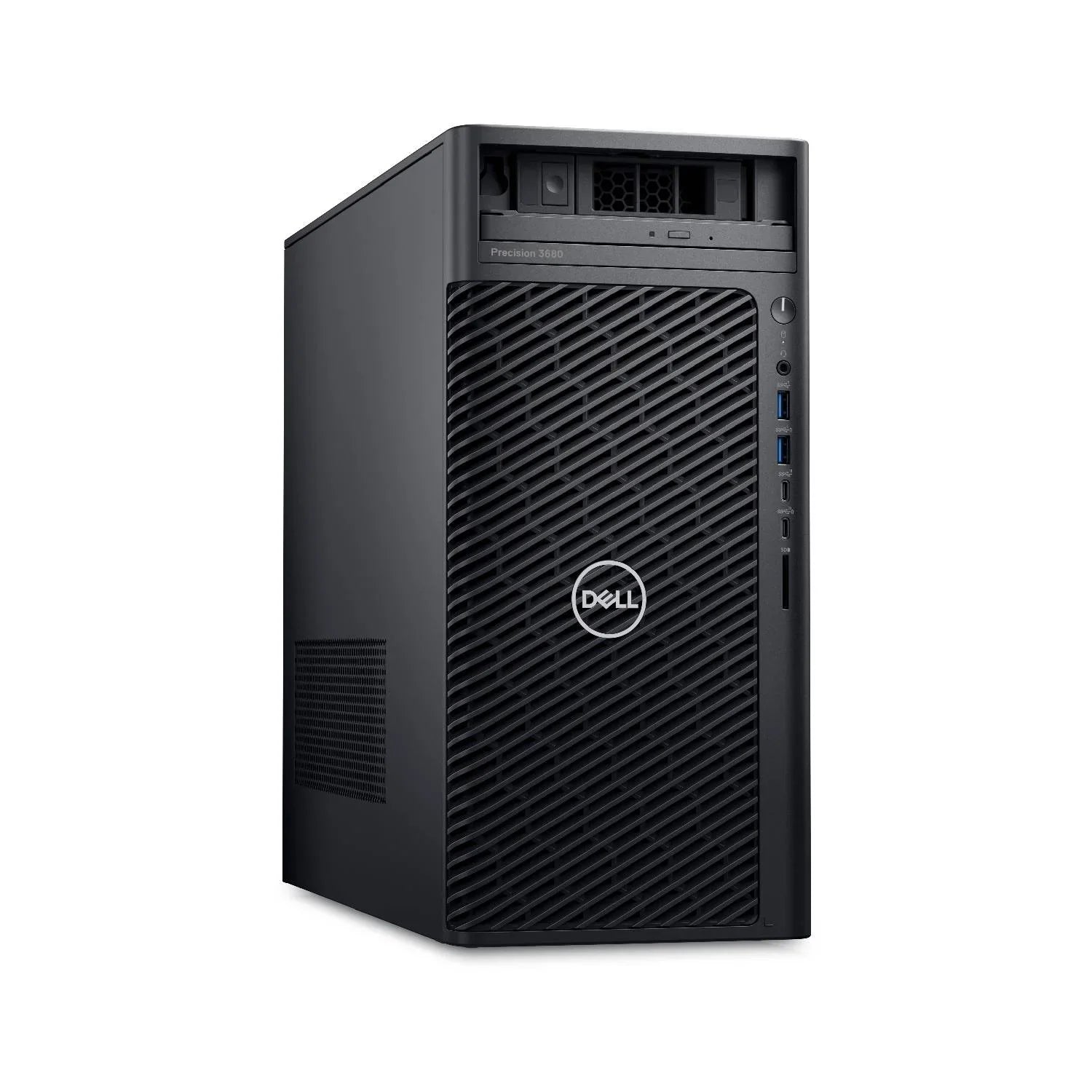 Dell Precision 3680 Tower Workstation, Intel Core i7-14700K, 16GB RAM, 1TB SSD, Intel UHD Graphics 770, English-Arabic Keyboard & Mouse, Windows 11 Home, Black | Precision-3680