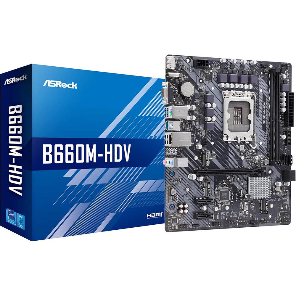 ASROCK B660M-HDV D4 mATX