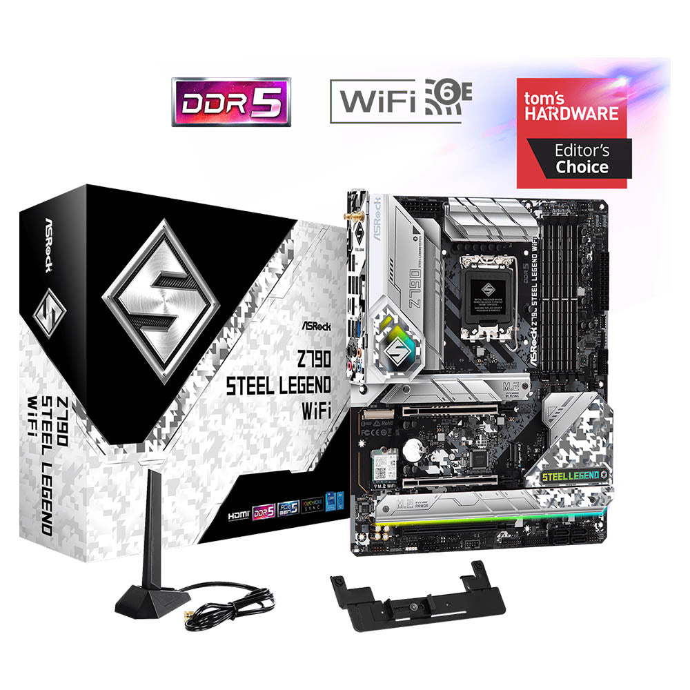 ASROCK Z790 Steel Legend WiFi D5 ATX Motherboard