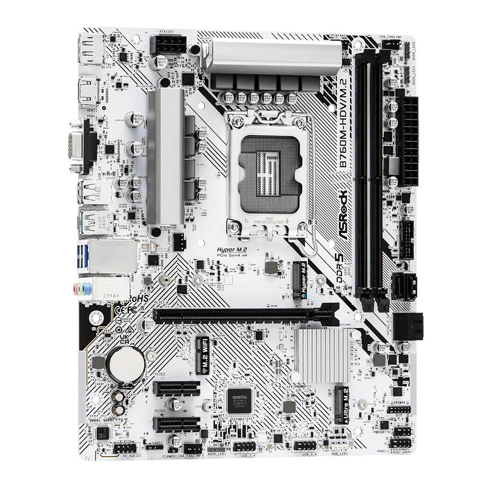 ASROCK B760M-HDV/M.2 D5 mATX