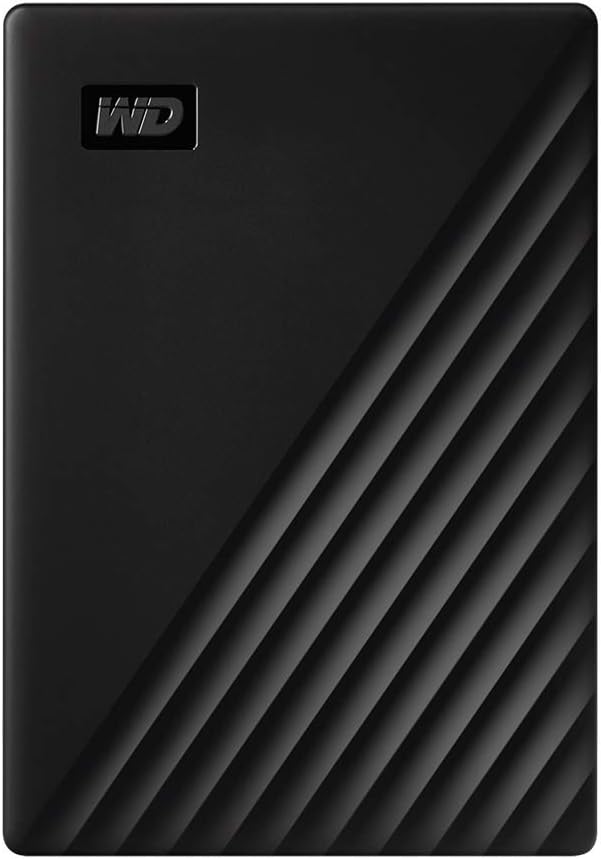 Western Digital My Passport For Mac and PC, Portable External Hard Drive - 1TB / 2TB / 4TB / 5TB